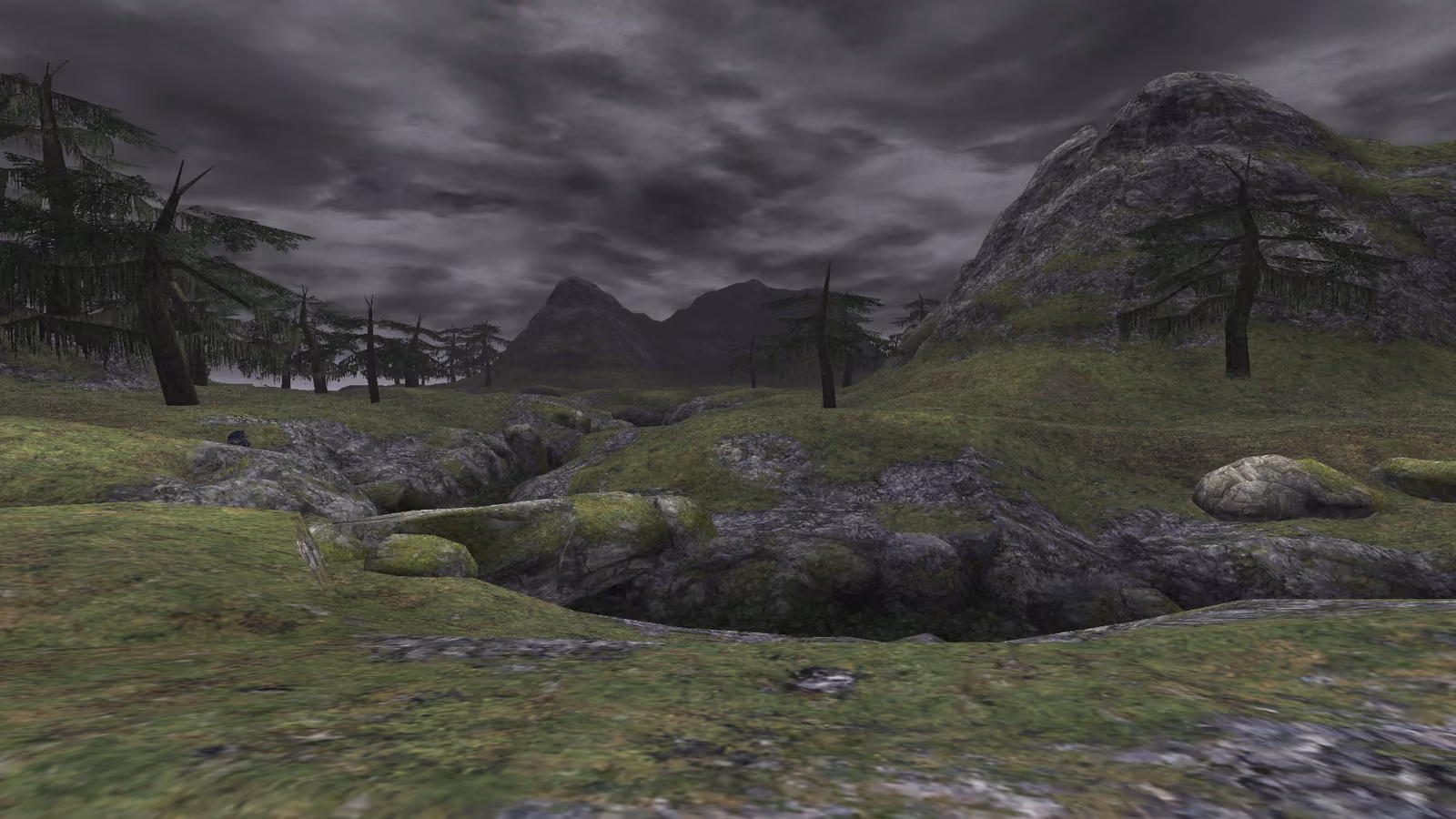 Clouds Over Stream